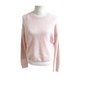 & Other Stories Pink Wool Blend Knit Sweater